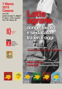 Lotte Agrarie Cesena locandine