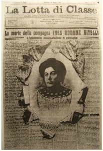 “la Lotta di classe” Ines Oddone Bitelli, 23 maggio 1914