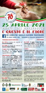 25 aprile 2021 - Monte sole